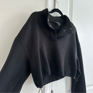 Cropped Scuba Pullover